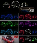 Led Speedo/ac Kit For 1992-1995 Honda Civic Eg Gauge Cluster Climate Control Set. Fixed Price $19.93.