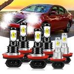 For Nissan Sentra 2013-2019 6X 6000K Led Headlight High Low Fog Bulbs Combo Kit. Fixed Price $33.29.