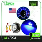 6PCS T4.2/T4 Neo Wedge Led Bulbs Blue Dash Hvac Climate Heater Control Lights. Fixed Price $8.69.