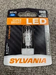 Sylvania Zevo 194B Blue Led Bulb, (contains Bulb). Fixed Price $14.99.