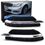 Oe-spec Led Daylight Kit W/ Bezels For 2011-14 Mercedes C-class Standard Bumper. Fixed Price $111.09.