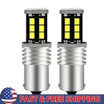 Canbus 1156 P21W BA15S Led Reverse Brake Parking Light Bulb Error Free 2/10X. Fixed Price $8.54.