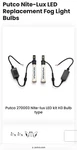 Putco Lighting 3000H3 - Exterior Cornering. Fixed Price $175.00.