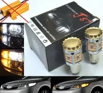 Canbus Led Switchback Light White Amber 1157 Two Bulb Front Turn Signal No Error. Fixed Price $36.90.
