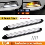 2PCS Sequential 9" Drl Strip Led Headlight Running Daytime Signal Lamp. Fixed Price $13.29.