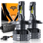 Auxbeam H4 24000LM Canbus Led Headlight Bulbs Kit 6500K For Honda Cr-v 2007-2014. Fixed Price $69.99.