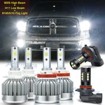 6000K Combo Led Headlight Fog Bulbs For Dodge Ram 1500 2500 3500 2009-2012. Fixed Price $41.99.
