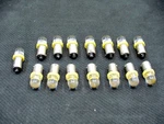 15 Bright Amber Led Instrument Panel Dashboard Domes Lights Bulbs BA9S 1895 Ford. Fixed Price $13.19.