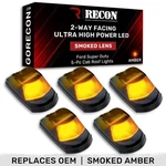 Recon 264343BKHPAM Led Cab Roof Light Kit Smoked/amber 17-22 Super Duty. Fixed Price $279.95.