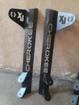 Windshield Pillar Mount Brackets Led Light Bar Fits Jeep Cherokee Xj Comanche Mj. Fixed Price $129.00.