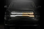 Morimoto Xbg Gloss Black Led Grille W/ White & Amber Drl For 2013-2018 Ram 1500. Fixed Price $650.00.