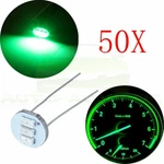 50 Pack 4.7MM Green Led Back Light For Gm Cluster Speedometer Climate Control. Fixed Price $10.28.