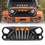 American Modified AMJPAA00129 Goliath Grille W/ Amber Lights Jeep Jk. Fixed Price $184.91.