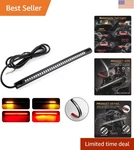 Waterproof 8-INCH Led Strip For Motorcycle Tail Light, Brake, And Turn Signals. Fixed Price $17.84.