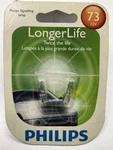 Philips 73LLB2 Longerlife Instrument Panel Lamp Light Bulb - Pack. Fixed Price $7.99.