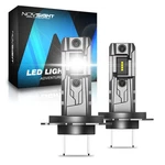 Novsight H7 Led Headlight Bulbs High Low Beam 16000LM 6500K White Bright Lamp 2X. Fixed Price $29.69.