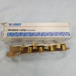 8PCS Wagner Lighting Automotive Instrument Panel Bulb NO.63 - 6V. Fixed Price $56.00.