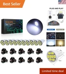 T10 194 168 Dash Instrument White Led Light Bulbs Bright Panel Gauge Cluster .... Fixed Price $20.34.