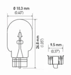 Instrument Panel Light Bulb Hella 158. Fixed Price $11.06.