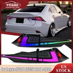 Rgb Led Tail Lights For Lexus IS250 300H 350 2014-2020 Rear Lamps W/animation. Fixed Price $439.99.