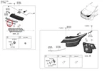 Kia Seltos SP2 Rh Head Lamp Bracket 2019-2021 -genuine. Fixed Price $35.31.