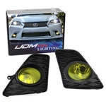 Jdm 3000K Yellow Fog Lights W/ Bezel Garnish Covers For 13-15 Lexus Gs F-sport. Fixed Price $67.09.