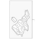 Genuine Ford Bumper Cover Support Rail FR3Z-17C947-A. Fixed Price $36.37.