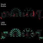 Dash Instrument Cluster Gauge Green Led Lights Bulbs Kit Fits 94-98 Ford Mustang. Fixed Price $13.98.