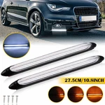 2PCS 11" Dynamic Drl Headlight Led Daytime Running Turn Signal 6000K/3000K. Fixed Price $16.99.