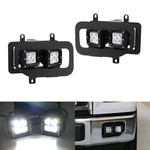 80W Cree Cubic Led Foglamps W/mounting Brackets, Bezels 2015-2017 Ford F-150. Fixed Price $137.09.