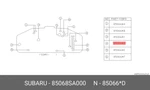 Genuine Oe Obd Bulb & Socket 85068SA000 For Subaru 85068-SA000. Fixed Price $6.21.