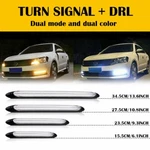 2X Led Daytime Running Sequential Drl Turn Signal Headlight Strip Lamp Usa. Fixed Price $13.99.