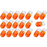 20X 12V Dashboard Panel Light Amber Glass Car Halogen Bulbs W5W T10 168 501 194. Fixed Price $9.59.