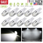 10X White Led T10 194 168 W5W 5730 Side Car Wedge Light Lamp Bulb. Fixed Price $6.95.