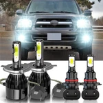 For Toyota Sequoia 2001-2007 -4PCS Combo 6000K Led Headlight Bulb+fog Kit. Fixed Price $23.99.