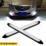 Headlight 10.8" Led Drl Strip Lights Lamp Sequential Amber White Turn Signal. Fixed Price $16.99.