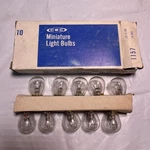 Cec Industries Ltd Miniature Lamps Light Bulbs Clear #1157 Pack Of 10 New Box. Fixed Price $35.00.