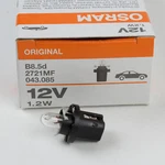 10X 2721MF Osram 1.2W 12V B8,5D Instrument Interior Lamp Car 1,2W B8.5D Germany. Fixed Price $17.45.