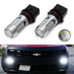 White 15-SMD High Power P13W Led Daytime Running Lights Bulbs For Chevy Camaro. Fixed Price $18.99.