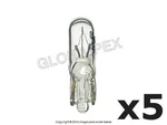 Bmw E31 E32 E34 Z3 E36 E38 (1988-2002) Bulb 12V-1.2W Instrument Light (5) Oem. Fixed Price $16.45.