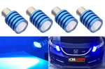 X4 Pcs 1156 7506 7527 Led 7.5W Blue Tail Brake Replacement Light Bulbs T143. Fixed Price $9.99.