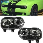 Pair Led Headlights Halogen Lamps Projector For Dodge Challenger 2015-2023. Fixed Price $141.78.