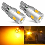 Jdm Astar 2X 194 Amber Yellow 3030 Led Side Marker Corner Lights Map. Fixed Price $19.99.