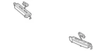Genuine Ford Grille Lamp SL1Z-99402A30-AB. Fixed Price $51.94.