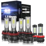 For Honda Civic 2014-2021 Led Headlight Bulbs High Low Beam + Fog 36000LM. Fixed Price $39.99.