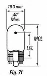 Lamp Assy Sidemarker General Electric 194NA. Fixed Price $11.80.