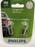 Philips 1816LLB2 Longerlife Instrument Panel Lamp Light Bulb - Pack. Fixed Price $6.29.