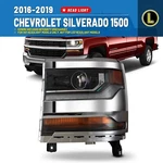 Driver Side For 2016-2019 Chevy Silverado 1500 W/ Led Drl Projector Headlight. Fixed Price $159.99.