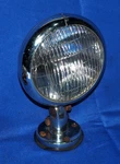 Vintage 40S 50S Unity Fog Spot Light Lamp Lens Okay Shape Chrome Housing. Fixed Price $86.96.