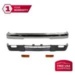 Front Bumper Chrome + Turn Signal Lights Valance For 95-97 Toyota Tacoma 4WD. Fixed Price $306.95.
